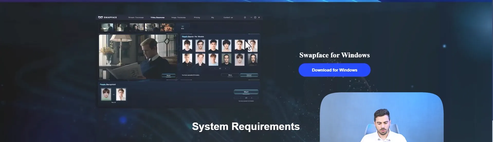 آموزش هوش مصنوعی Swapface